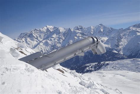 avalanche mortar|controlled avalanche.